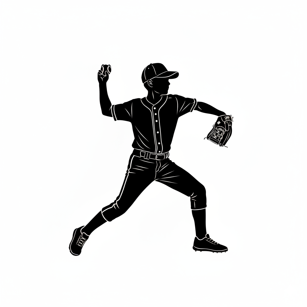 The Heat — Throwing motion, ball cocked back ready to pitch